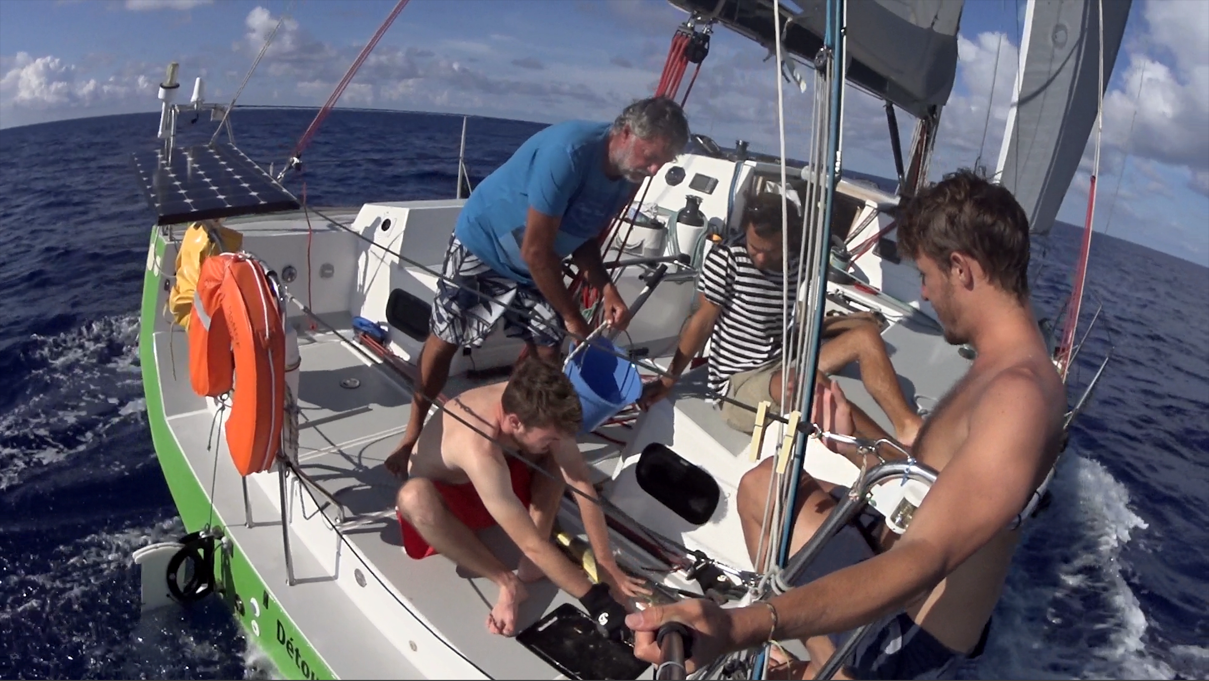 Traversée de l'Atlantique en voilier